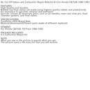 4 Air Cut Off Valve Set carb repair kit For Honda CB750K 1980-82 replace 18-2795 Generic