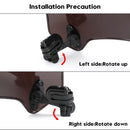 Motorcycle Adjustable Clip On Windshield Extension Spoiler Wind Deflector