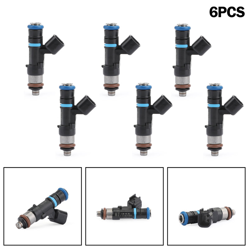 6PCS Fuel Injectors fits for Ford Explorer Ranger Mazda B4000 4.0L V6 0280158055 Generic