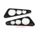 Rear Panel Guard Side Cover Plate Protector for YAMAHA XSR155 2019-2020 Black Generic