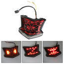 LED Brake Turn Signals Taillight For Kawasaki Z650 Ninja 650 Z900 17-24 Silver Generic