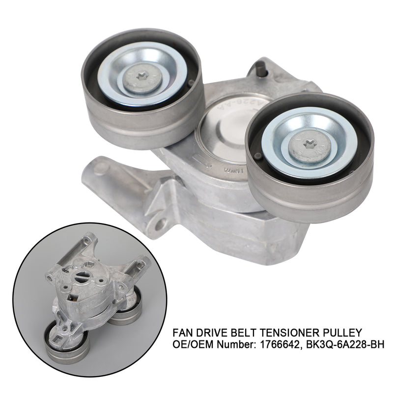 Fan Drive Belt Tensioner Pulley BK3Q-6A228-BH For Ford Transit MK7 MK8 2011-ON Generic