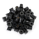 50 Quantity M6 Rubber Well Nut Windscreen & Fairing 6mm Wellnuts Fits 13mm Hole