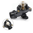 BMW E82 E46 E84 E87 E83 E85 E90 E91 Coolant Thermostat 105闅嗚尗C w/ Gasket