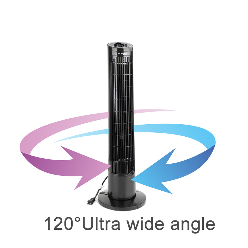 32 inch large angle air cooler home&outdoor sleeping low noise tower cooling fan