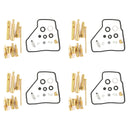 4X Carburetor Repair Kit Rebuild Parts fit for Honda VFR400 VFR400R NC30 Generic