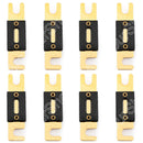 Fuse 30A-500A AMP ANL Type Gold Plated Blade Fuses For Auto Car Stereo Audio