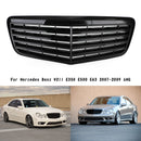 2007-2009 Mercedes Benz W211 E350 500 Front Bumper Grille Grill Gloss Black