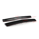 2pcs Chevrolet Tahoe/Suburban 2007-2014 Mesh Front Bumper Grille Glossy Black