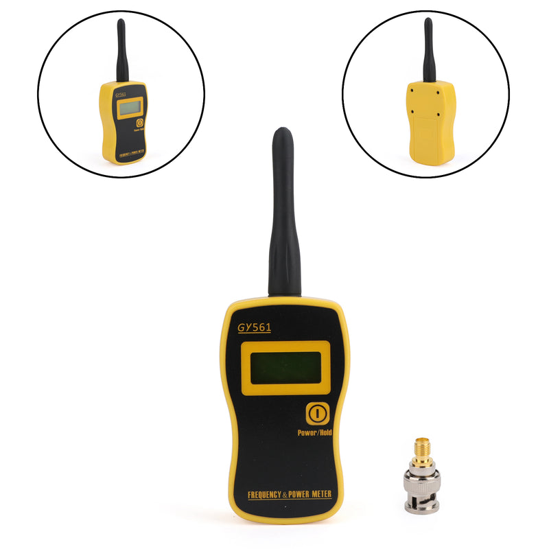 GY561 Frequency Counter Power Measure Tester Practical Meter 2Way Radio Handheld