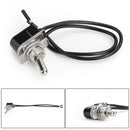 1PCS Electrical Waterproof Rocker Toggle Switch SPDT ON-OFF 6A/125V AC w/Wire