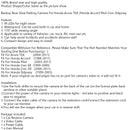 Backup Rear View Parking Camera For Honda Acura TSX Accord Pilot Civic HD CCD