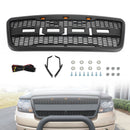 Ford F150 2004-2008 Raptor Style With LED Front Mesh Hood Grill Grille