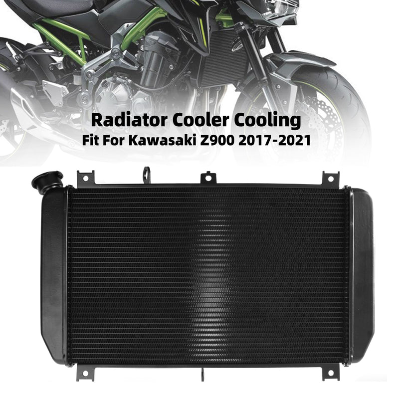 Aluminum Radiator Cooler Cooling Fit For Motorcycle Kawasaki Z900 2017-2021 2020 Generic