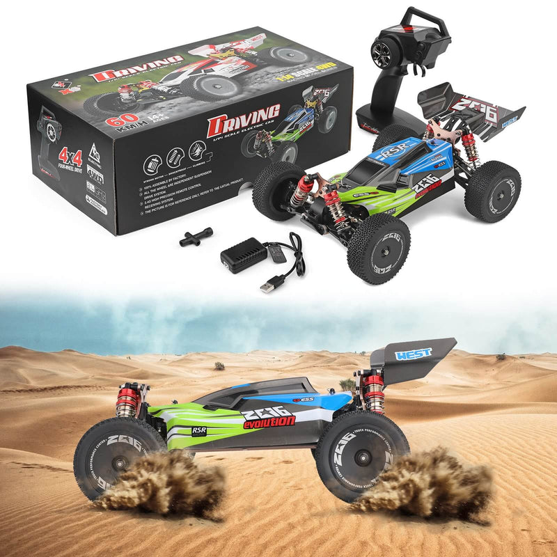 RC Car RTR 2.4GHz 60km/h High Speed Drift Racing Car WLtoys 144001