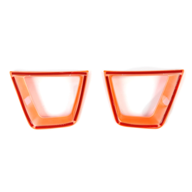 2PCS Front Turn Signal Light Frame Decor Cover for Renegade 19+ Orange Generic