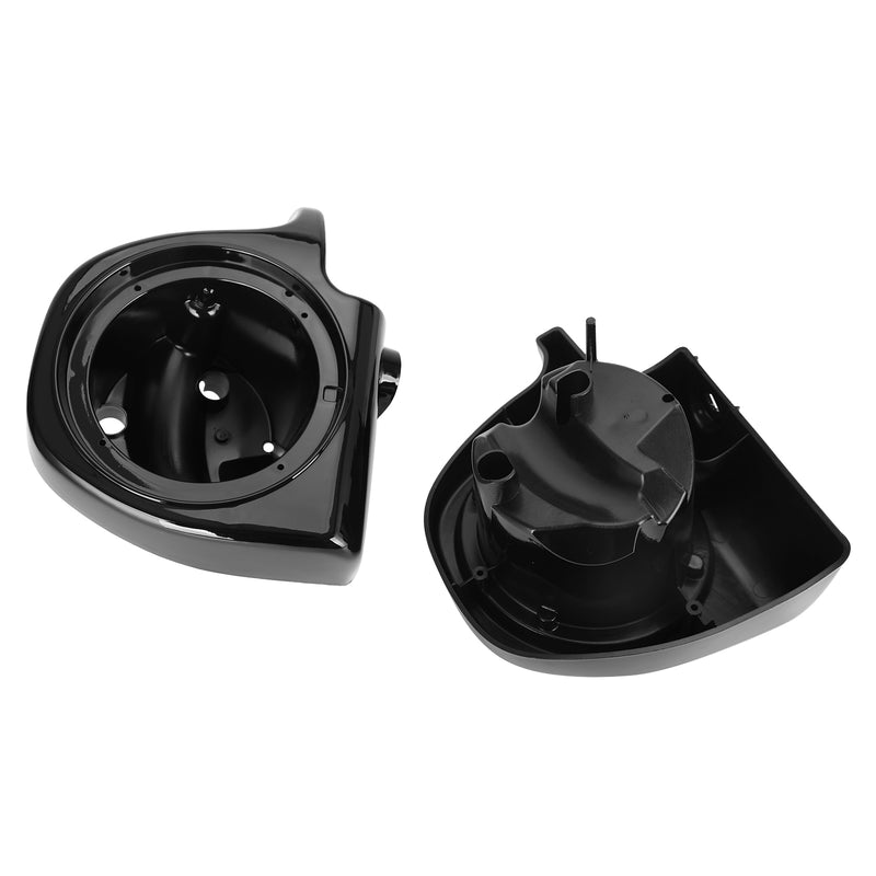 Speaker Pods Box Boxes 6.5" for Road King Touring Lower Vented Fairings 1993-2013 Generic