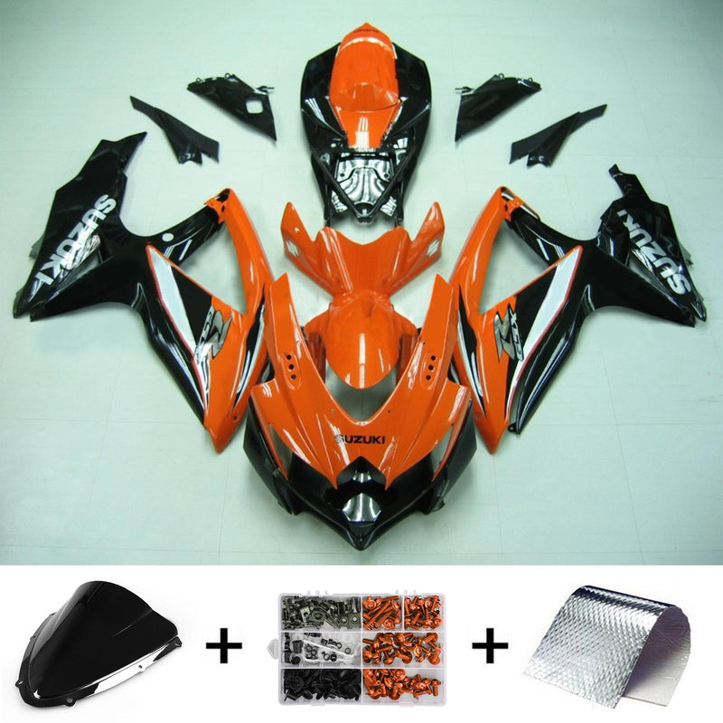 Suzuki GSXR 600/750 2008-2010 Fairing Kit Bodywork Plastic ABS K8