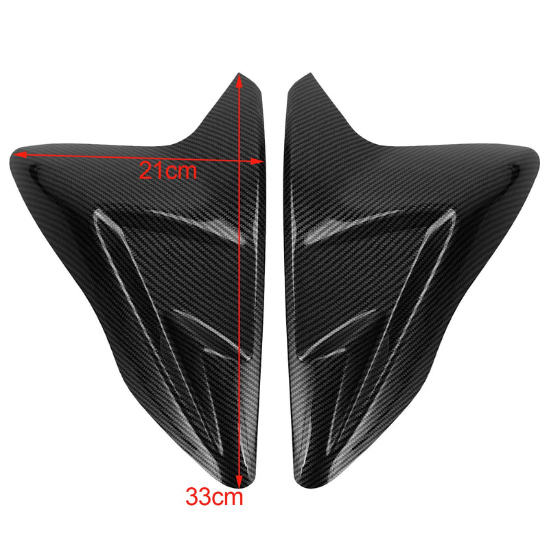 Gas Tank Side Cover Fairing Carbon Look For SUZUKI GSXR 600 750 2011-2019 Generic