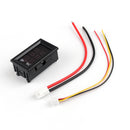 5Pcs DC 100V 10A Volt Meter Ammeter LED Amp Dual Digital Gauge Blue + Red