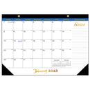 2023.1-2024.6 Calendar Brownline Home Office Monthly Desk Pad Calendar