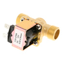 1/2" DC12V Normally Closed Brass Electric Solenoid Valve For Water Control 300mA