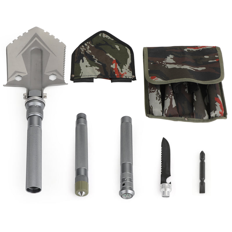 Military Folding Shovels Camping Survival Spade Shovel Set For Hiking Hunting