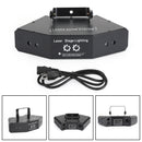 6 Lens Scan Laser Light DMX Line Beam RGB Stage Lighting DJ Dance Disco Party