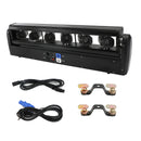 Red RGB 6 Eyes Stage Moving Head Laser Bar DMX512 DJ Party Club Laser Light