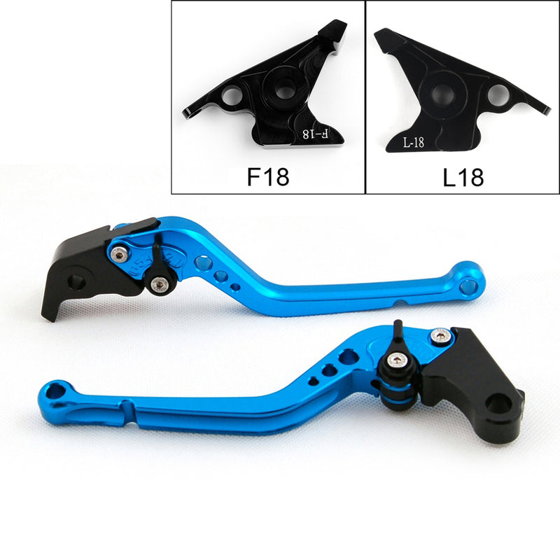Long Brake Clutch Levers For BMW C650GT 2012-15 KYMCO Xciting 250 300 400 Black Generic