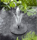 Solar Powered Fountain Water Pump Night Floating Garden Bird Bath Kit