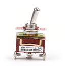 2 Terminal 3Pin ON-ON 15A 250V Toggle Switch Screw SPDT Industrial Grade