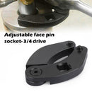 Adjustable Gland Nut Wrench 1266 Pin Spanner Tools Fit for Hydraulic Cylinders Generic