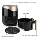 4.4QT,4L,high-capacity Air Fryers Oven Oilless Cooker with LCD Digital Screen