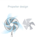 AC Fan Air Cooler Mini Folding Portable Bed&Desk Personal With Remote