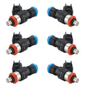 6PCS Fuel Injectors 0280158077 Fit Ford Fusion Mazda 6 CX-9 2010-2011 0280158091 Generic