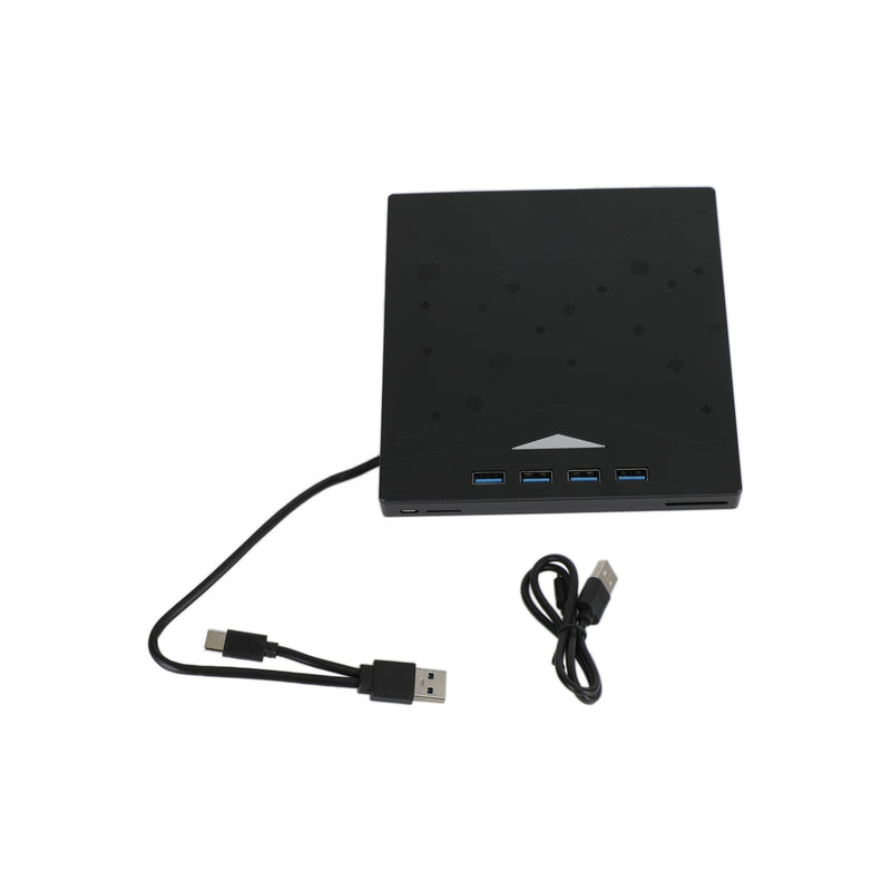 External CD/DVD Drive for Laptop 7 in 1 USB 3.0 DVD Player Portable 7 in 1 External CD/DVD Burner Drive USB 3.0 Type-c Type A CD-ROM Laptop