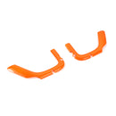 2pcs ABS Trunk Sundry Net String Bag Frame Trim For Renegade 2011+ 2Door Silver/Orange Generic