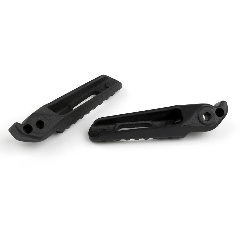 Front and Rear Footrest Footpegs For Honda CBR600RR 03-12 CBR1000RR 04-12 Black Generic
