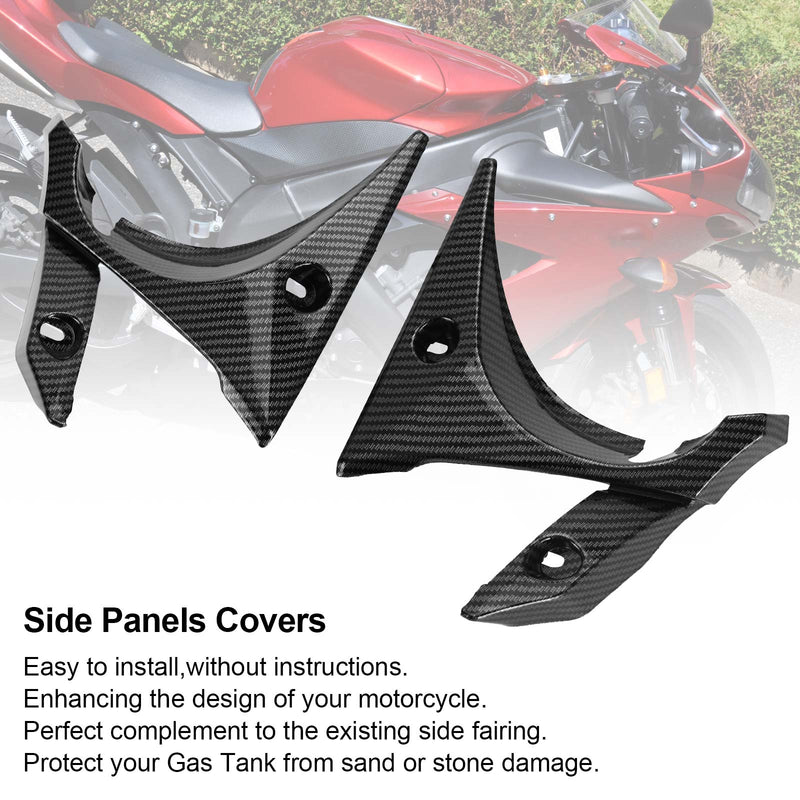 Inner Side Trim Panel Cover Fairing Cowl for Yamaha YZF R1 2004-2006 Carbon Generic