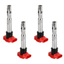 4x Audi R8 2.0TFSI/2.0TSI A3/GOLF 5/LEON Red Coil Packs Set 06E905115E