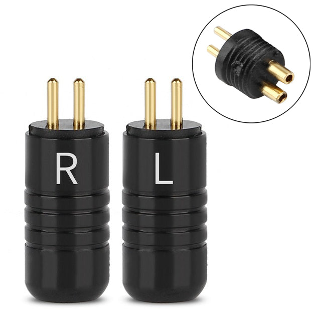 5PCS Earphone Pins 0.78mm Plug Audio Connector For JH Audio JH16 JH11 Pro Black