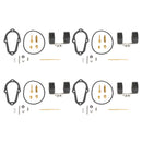 4X Carburetor Carb Repair Kit fit for Honda XL250 Motosport 250 1972-1975 Generic