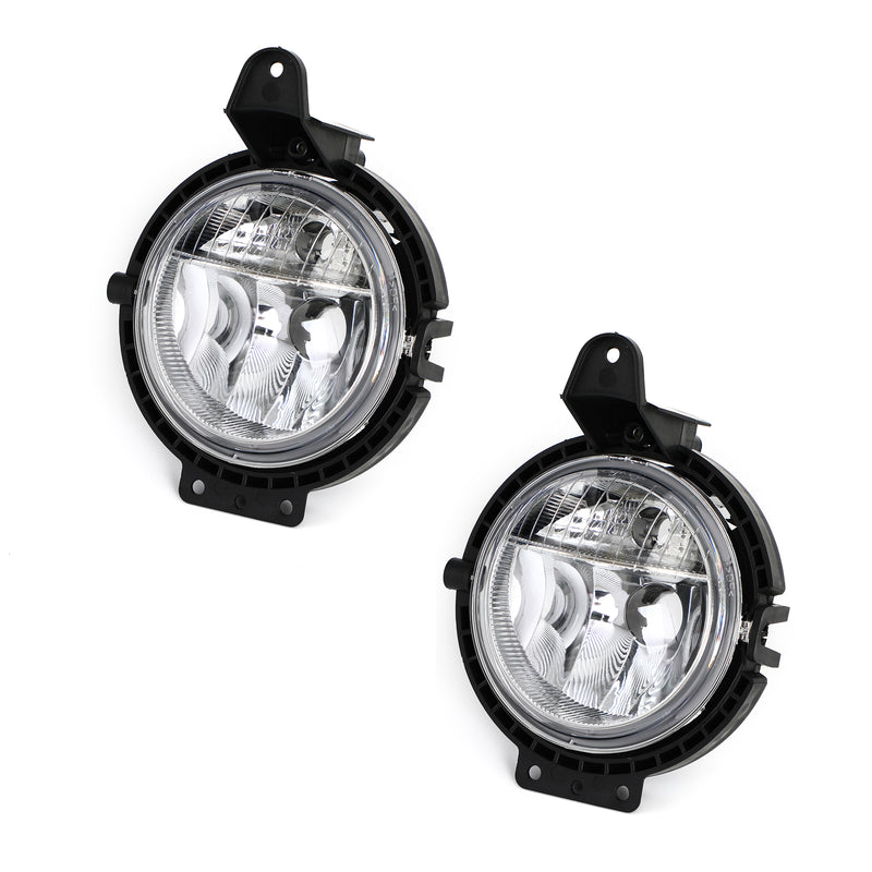 Pair Fog Lights Front Left and Right For Mini R55 R56 R57 R58 Cooper 2007-2015 Generic