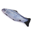 New Realistic Electric Plush Simulation Fish Cat Stuffed Toy Wagging Fish Catnip