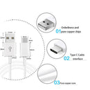 USB Type C Cable USB-C Sync Charging Cable for Samsung S10 S9 S8 Note 9 10 20