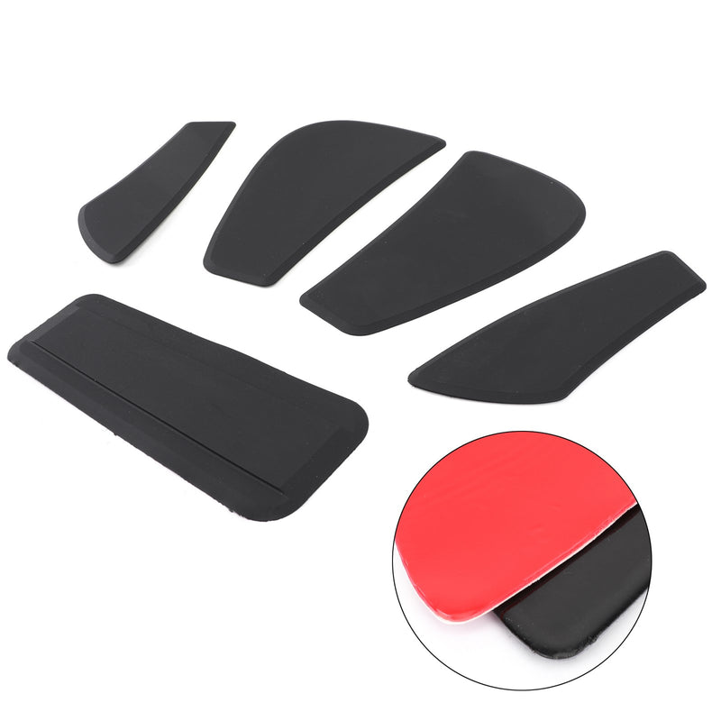 5X Side Tankpad Fuel Tank Protector Fit For Bmw R1200Rt Lc 2013-2019 Rubber Generic