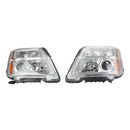 GMC Terrain 2010-2015 Left+Right Clear Lens Projector Headlights Headlamps