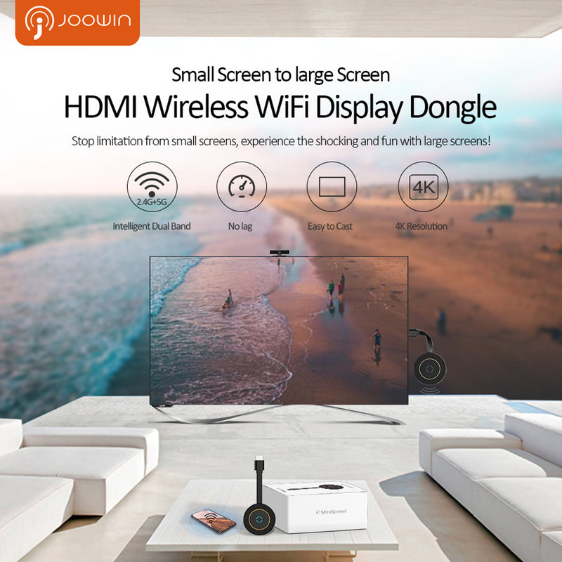 True 4K G10 TV Stick Dongle Receiver Display HDM TV WiFi TV Streamer