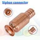 15MM Connector PVC Fuel Siphon Hose Copper Jiggler Jiggle Siphon Pump Pipe